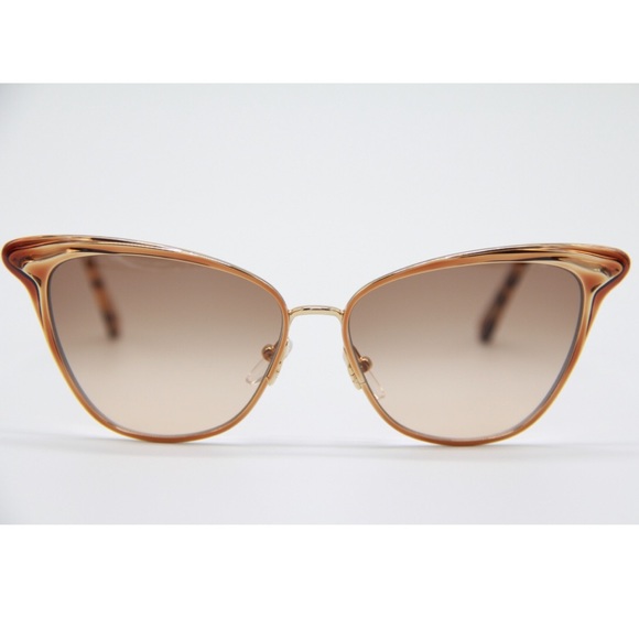 Chloe Accessories - New Sunglasses Chloe CE173S 743 Gold Cat Eye Frame